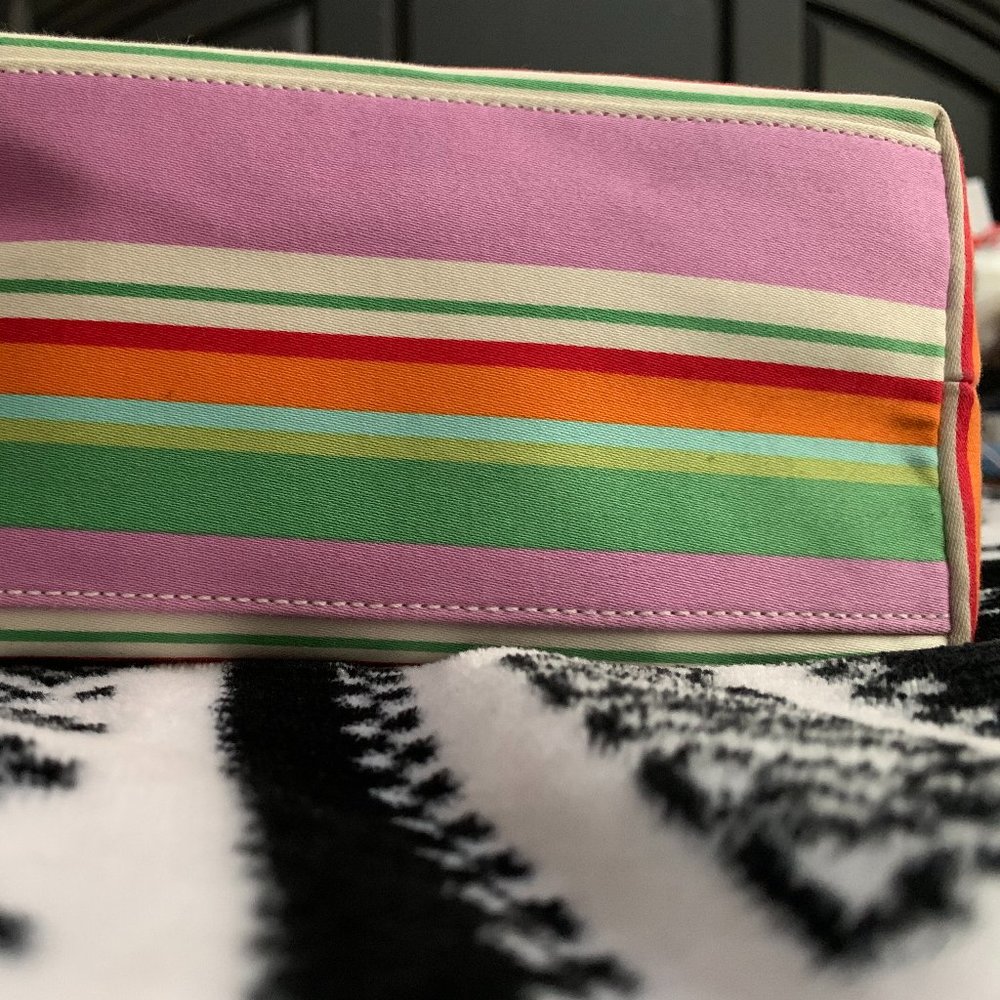 Coach Multi Color Stripe Small Bag - Picture 9 of 12